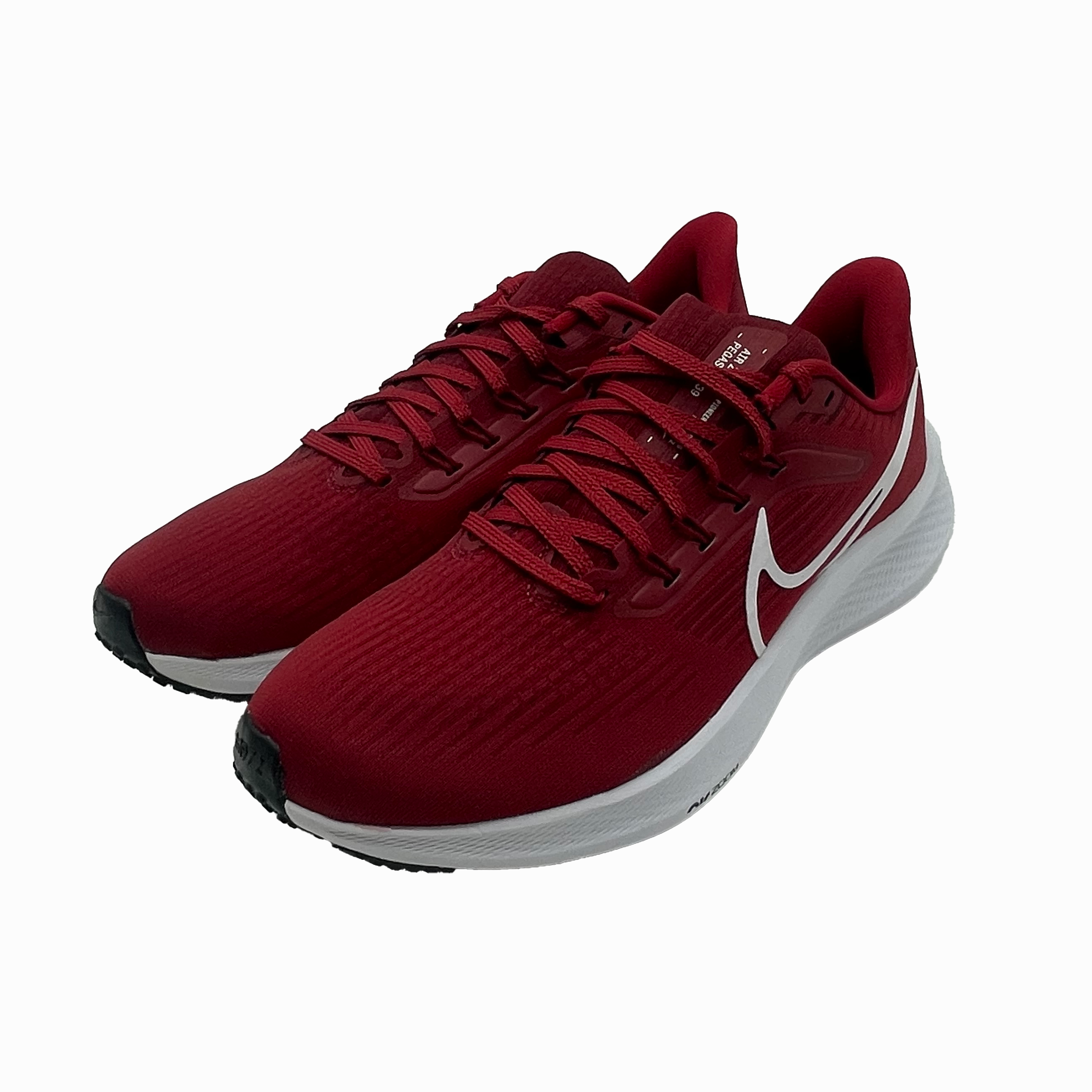 Nike - Chaussures de course Air Zoom Pegasus 39 pour homme (Cramoisi/Blanc)